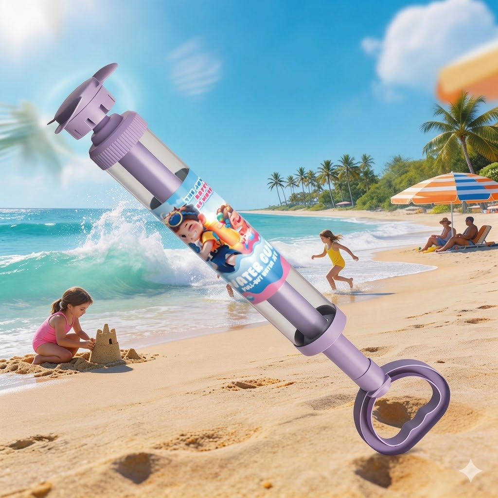 🌈 Glowing Water Blaster | Summer Fun That Pops Like Magic! ✨
