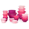 Sunburst Heritage Nesting Bowls & Canister Set, Airtight Press‑Seal Food Storage Vessels