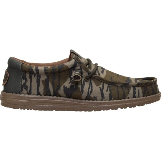 Comfortable Slip-on Camouflage Shoes | Mossy Oak OBL Collection Casual Loafers