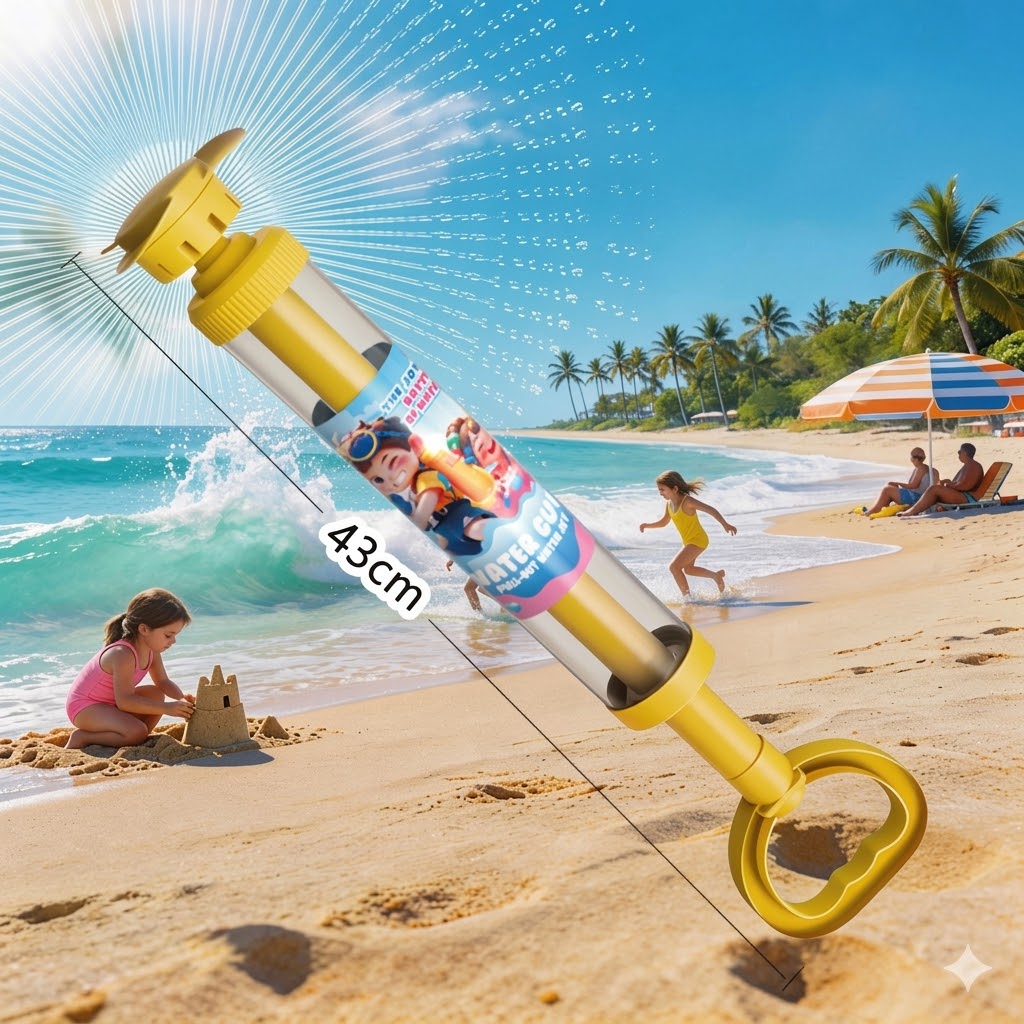 🌈 Glowing Water Blaster | Summer Fun That Pops Like Magic! ✨