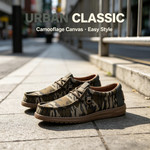 Comfortable Slip-on Camouflage Shoes | Mossy Oak OBL Collection Casual Loafers