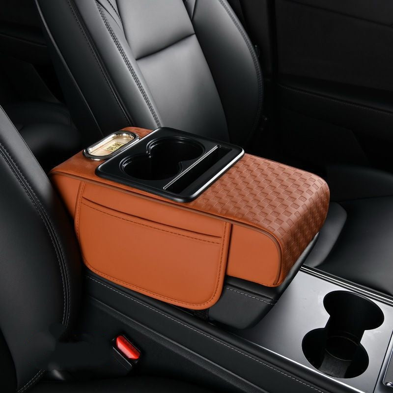 ⚡Transform Your Drive with the 4-in-1 Multi-Functional Car Armrest Organizer