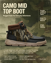 Comfortable Slip-on Camouflage Shoes | Mossy Oak OBL Collection Casual Loafers