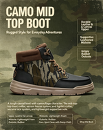 Comfortable Slip-on Camouflage Shoes | Mossy Oak OBL Collection Casual Loafers