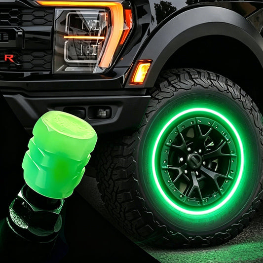 🔥💡Cool Glowing Tire Valve Caps – Instantly Upgrade Your Wheels